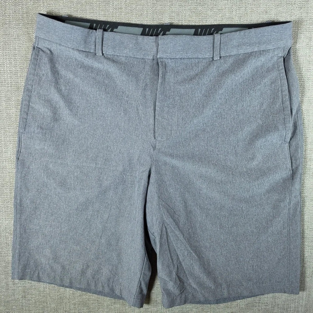 Nike Victory Golf Shorts Men 36/10 Grey Stretch Dri-FIT Standard Fit AJ5495-015